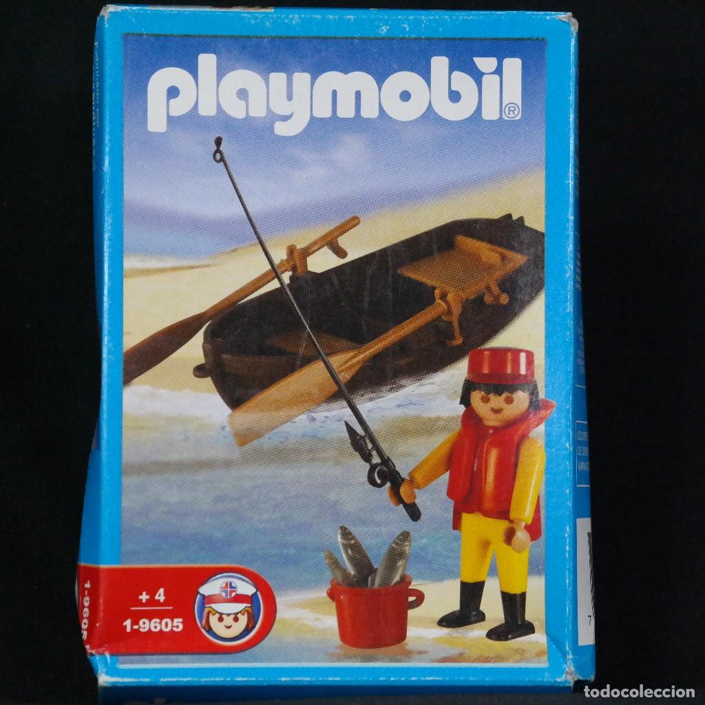 Playmobil: Playmobil bote pesquero ref- 1-9605 Antex con caja abierta bolsas selladas ☼