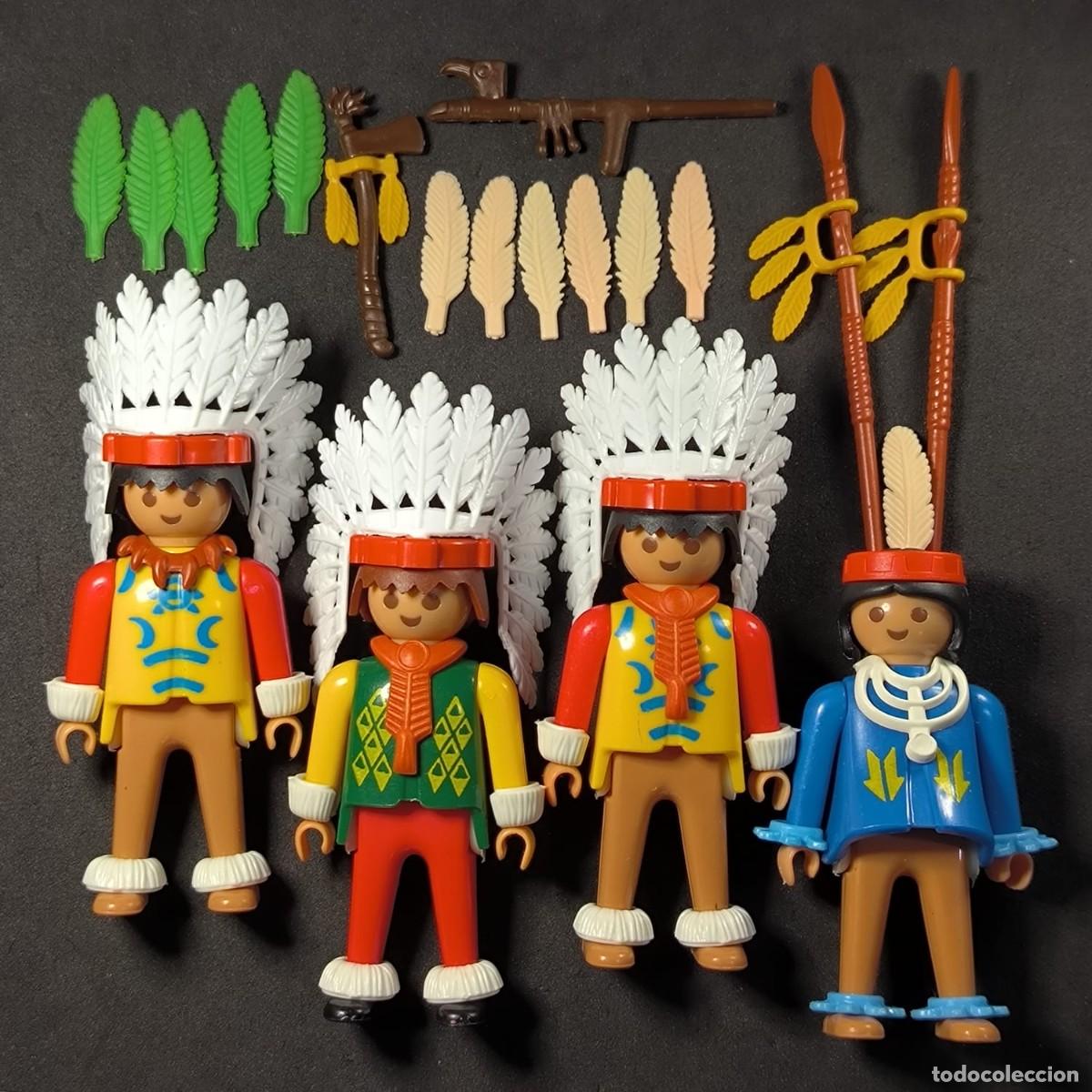 Playmobil: Playmobil indios Antex con accesorios ☼