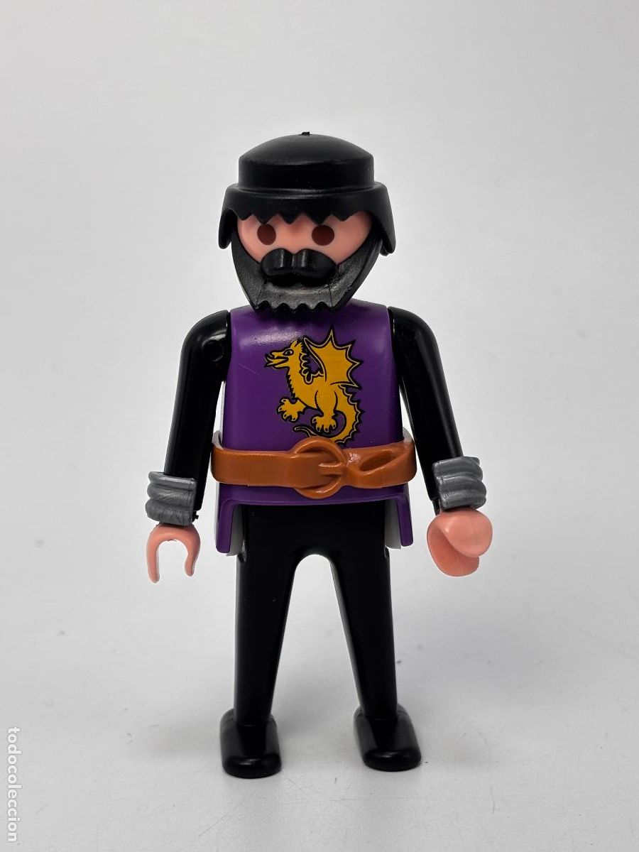 Playmobil: Playmobil lote figura soldado medieval caballero del drag&oacute;n