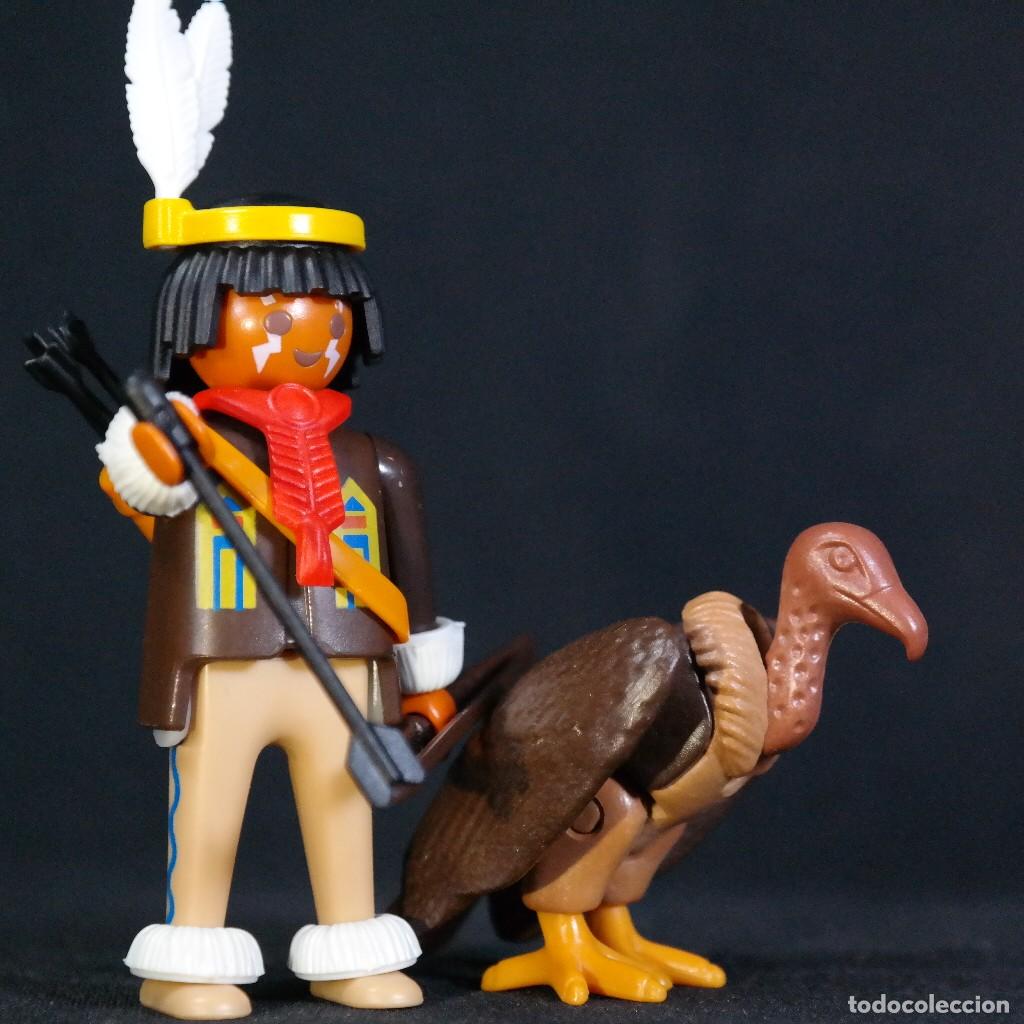 Playmobil: Playmobil indio con buitre ☼