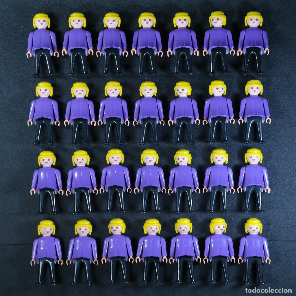 Playmobil: Playmobil 28 mujeres violetas Antex curiosidad ☼