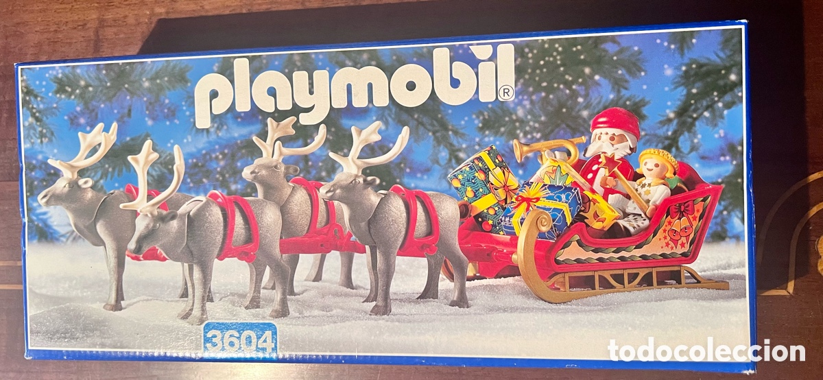 Playmobil: Playmobil Ref. 3604 Trineo M&aacute;gico de Pap&aacute; Noel con Renos