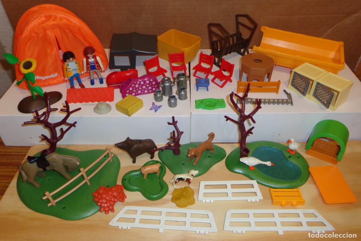 Playmobil: LOTE DE PIEZAS PLAYMOBIL: 'GRANJA Y CAMPO'