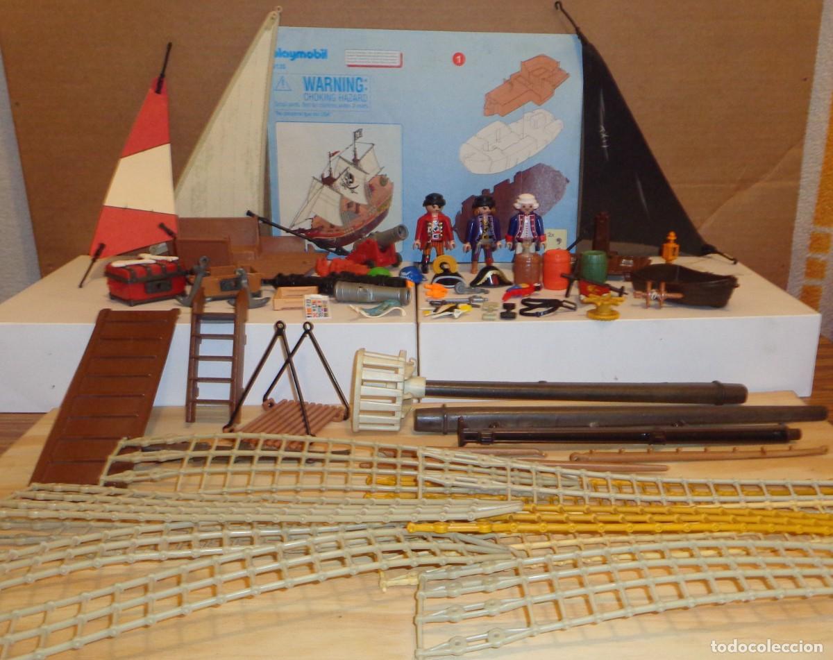 Playmobil: LOTE PIEZAS DE PLAYMOBIL, TEMATICA: 'PIRATAS'