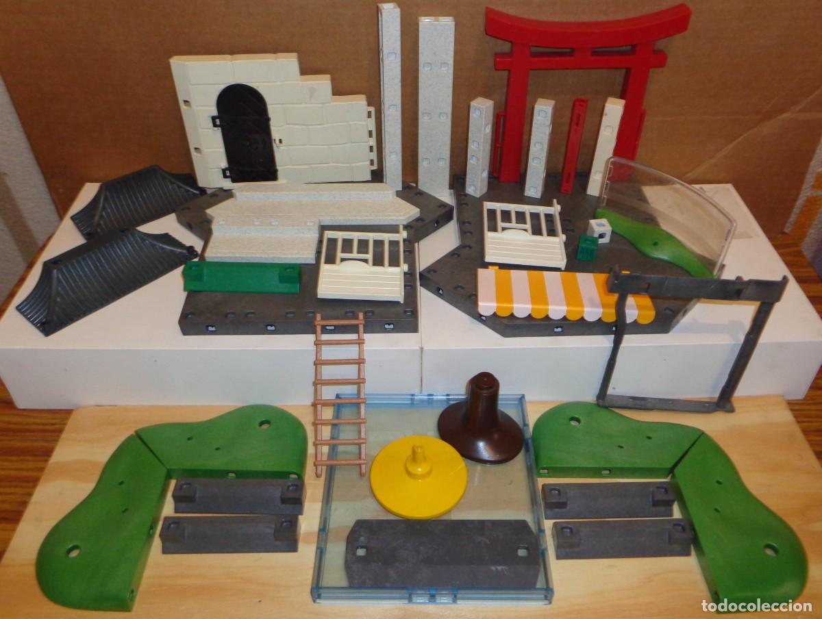 Playmobil: PIEZAS VARIADAS DE EDIFICIOS / CONSTRUCCION DE PLAYMOBIL
