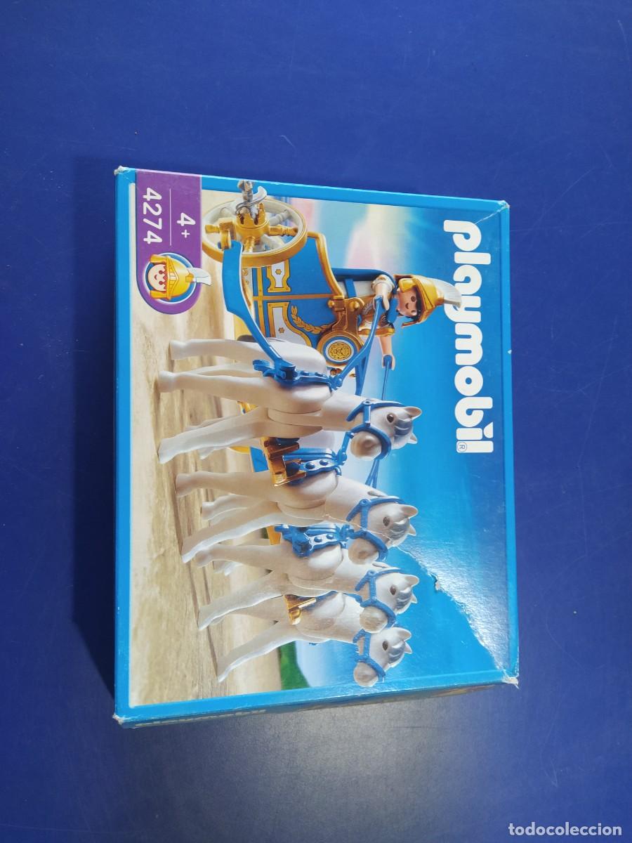 Playmobil: PLAYMOBIL 4274 CUADRIGA ROMANA , INCOMPLETO