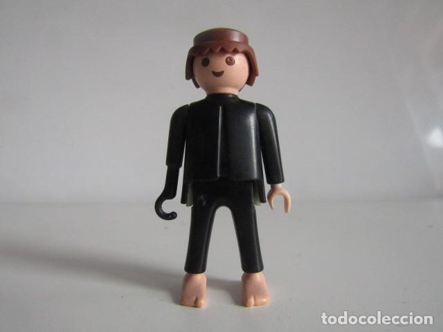 Playmobil: DIFICIL PIRATA COLOR NEGRO CON GARFIO ANTIGUO GALEON ESPECIAL PLAYMOBIL