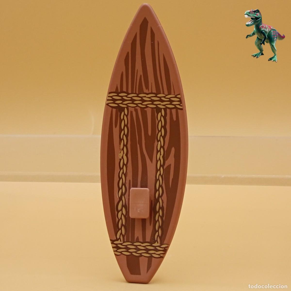 Playmobil: Playmobil tabla de surf marron surfista deporte playa vacaciones de verano mar oceano