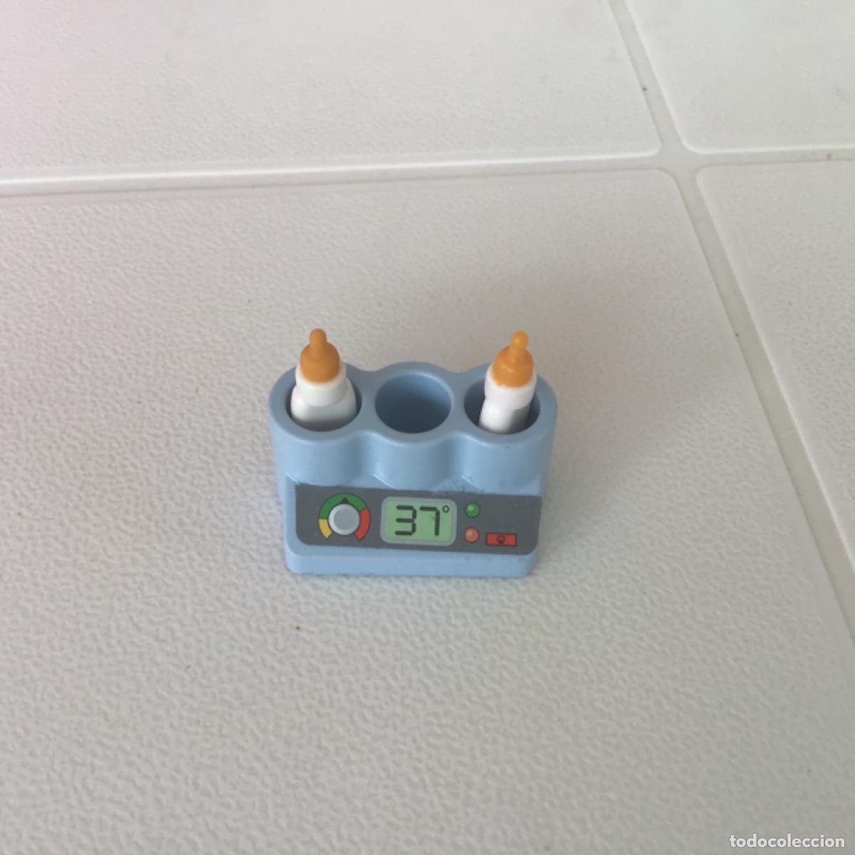 Playmobil: Playmobil Lote calienta biberones con dos biberones. N1