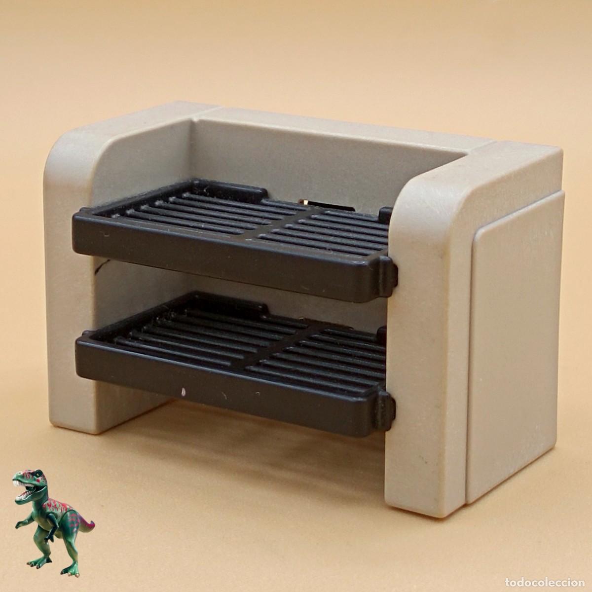Playmobil: Playmobil parrilla barbacoa BBQ picnic jardin casa de verano camping 3230 9318