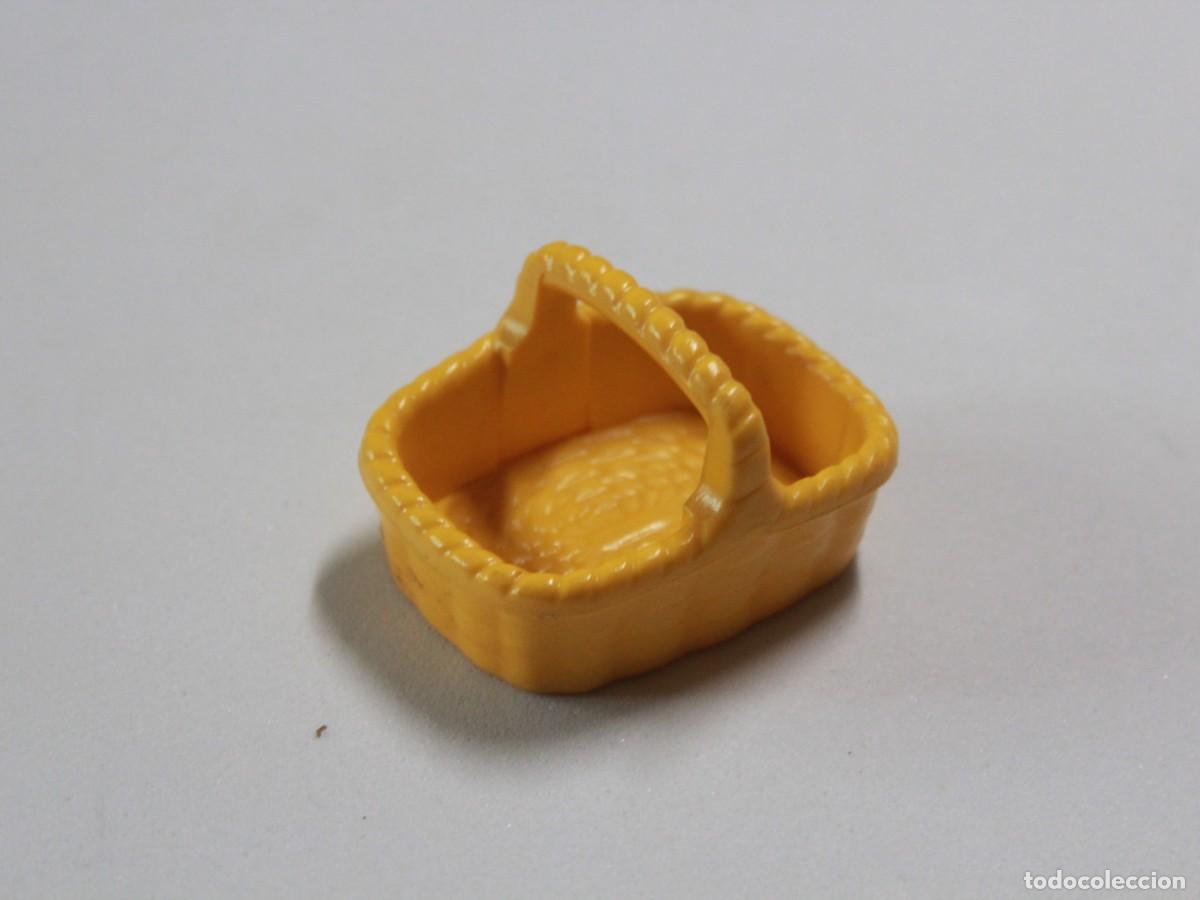 Playmobil: Accesorio Playmobil cesta amarilla mercado granja ciudad