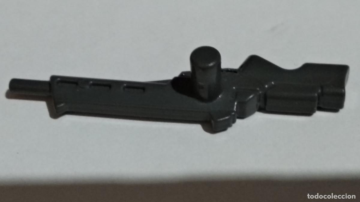 Playmobil: PLAYMOBIL AMETRALLADORA GRIS OSCURA FUSIL ASALTO POLIC&Iacute;A OPERACIONES ESPECIALES METRALLETA