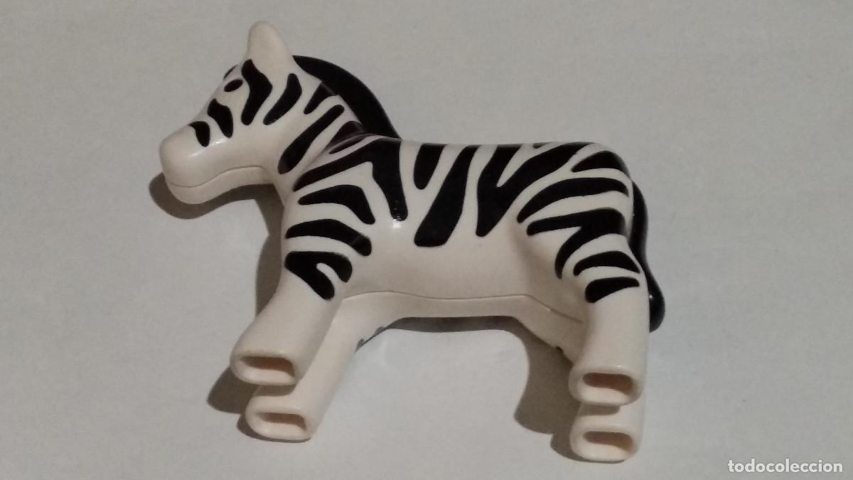 Playmobil: PLAYMOBIL 1 2 3 CEBRA ANIMAL ZOO, PARQUE, ARCA DE NO&Eacute; 123