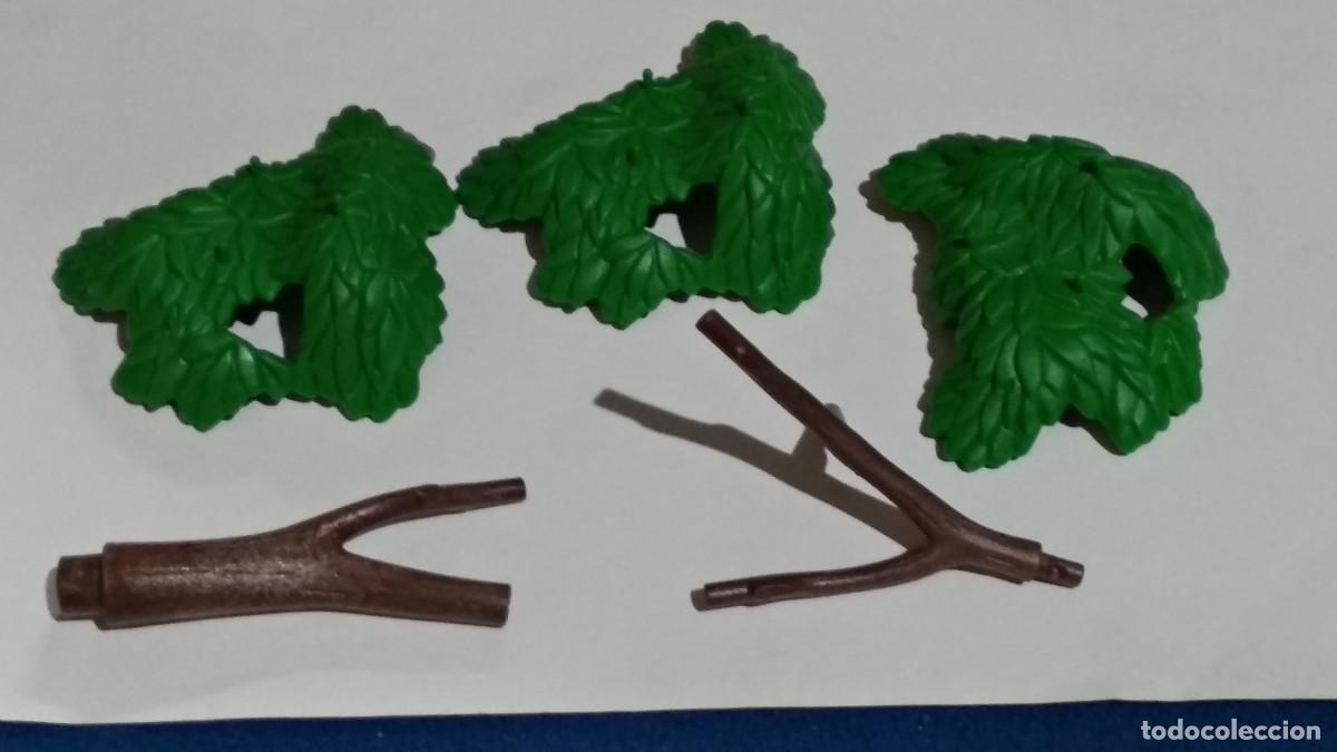 Playmobil: PLAYMOBIL 5 PIEZAS PLAYMOBIL MEDIEVAL ARBOL VEGETACION PLANTA TROPICAL DIORAMA