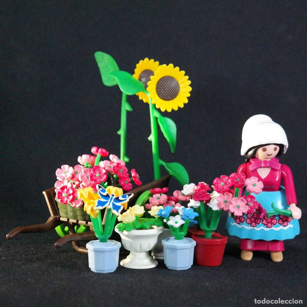 Playmobil: Playmobil florista con carro ☼