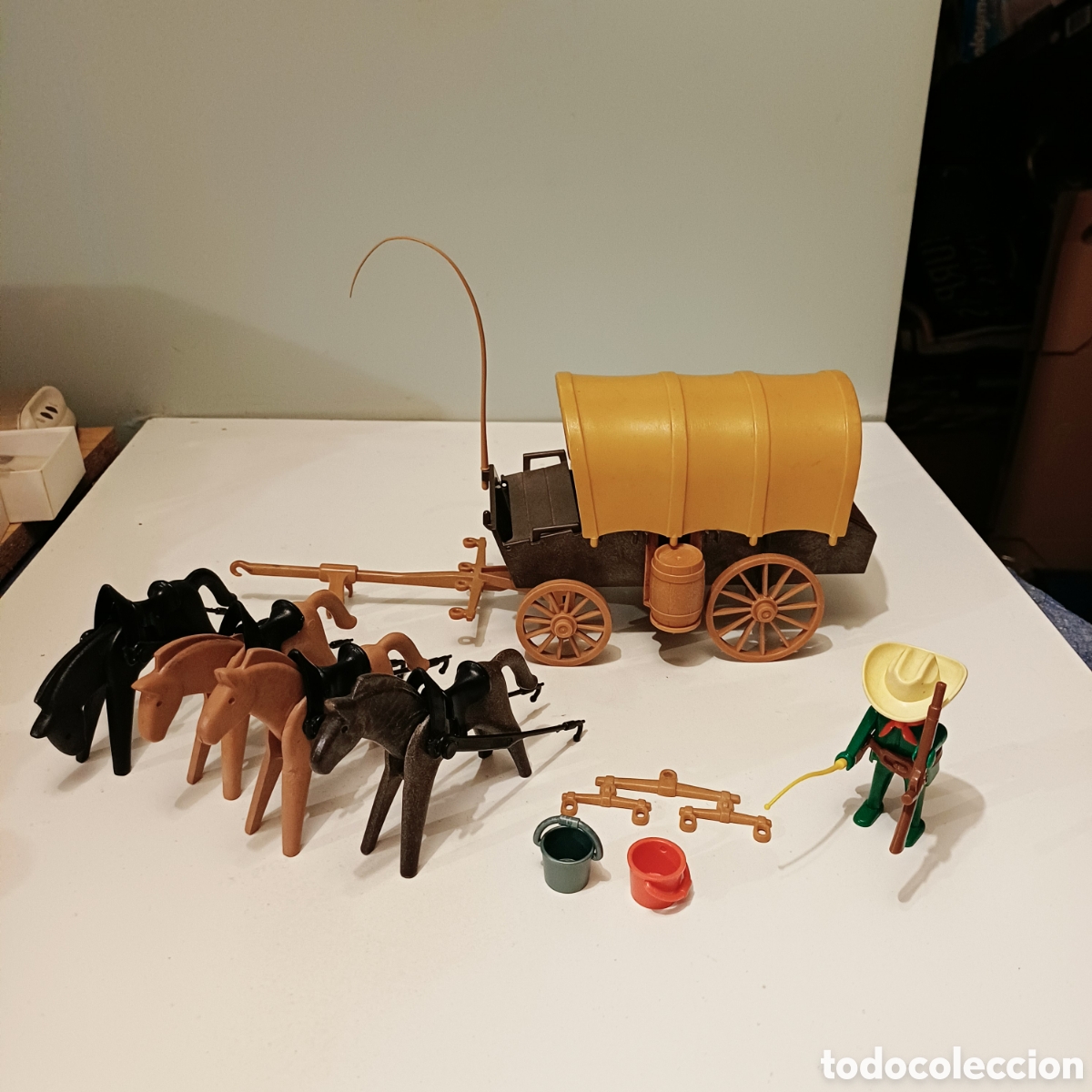 Playmobil: Pieza playmobil set oeste western carro del fuerte fort ref. 3243