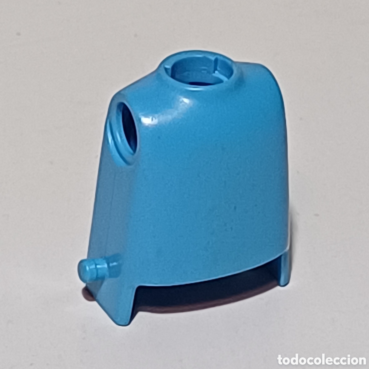 Playmobil: Pieza playmobil torso azul celeste con enganche caetuchera oeste medieval romano pu&ntilde;al