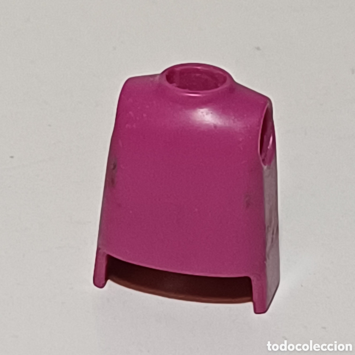 Playmobil: Pieza playmobil torso magenta rosa oscuro grobra 1974