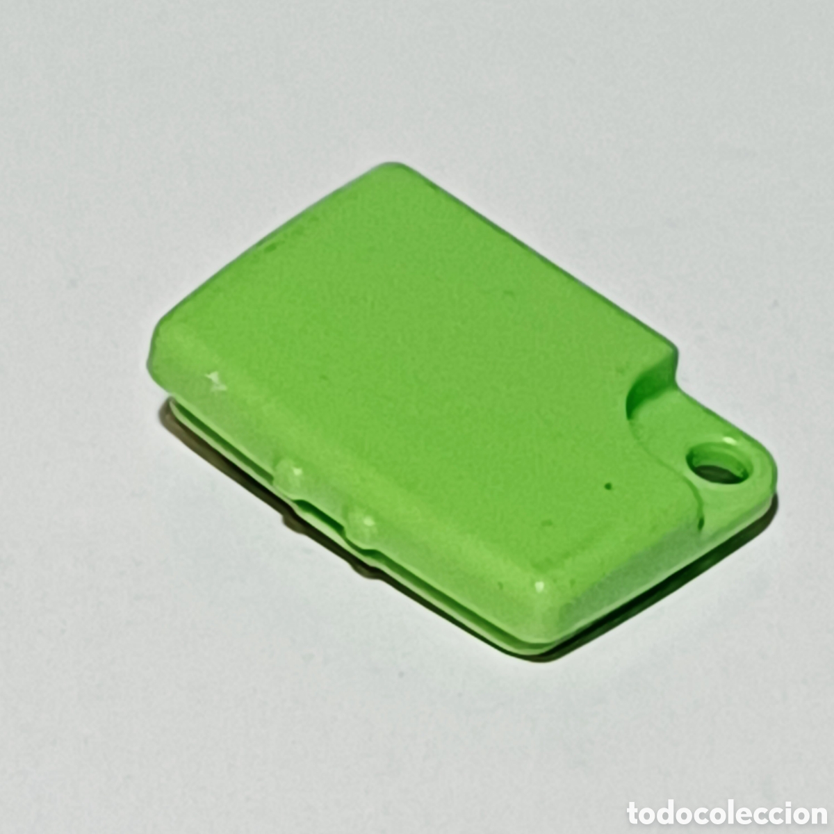 Playmobil: Pieza playmobil mitad trolley verde manzana maleta viajero sin rueda