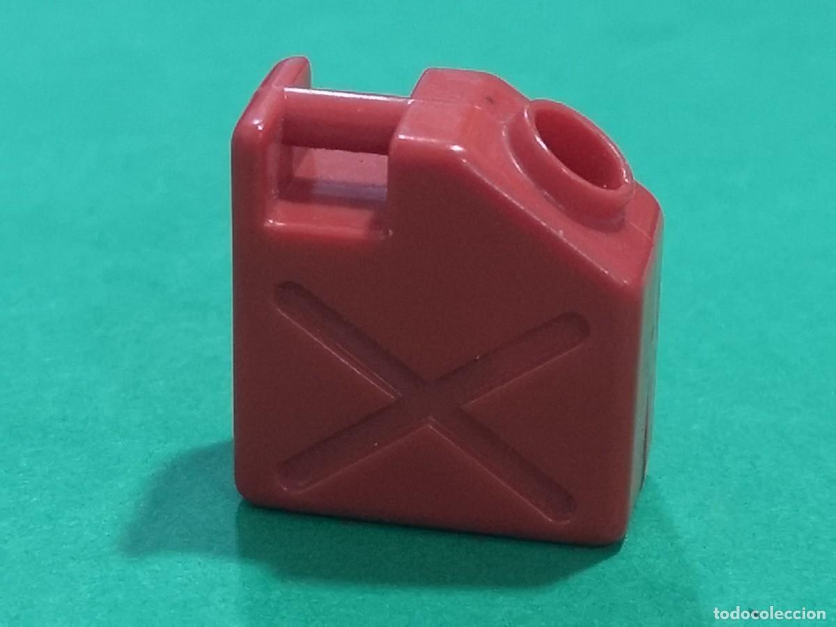 Playmobil: Playmobil 3434 garrafa roja gasolina aceite Gasolinera texaco estaci&oacute;n servicio Nil