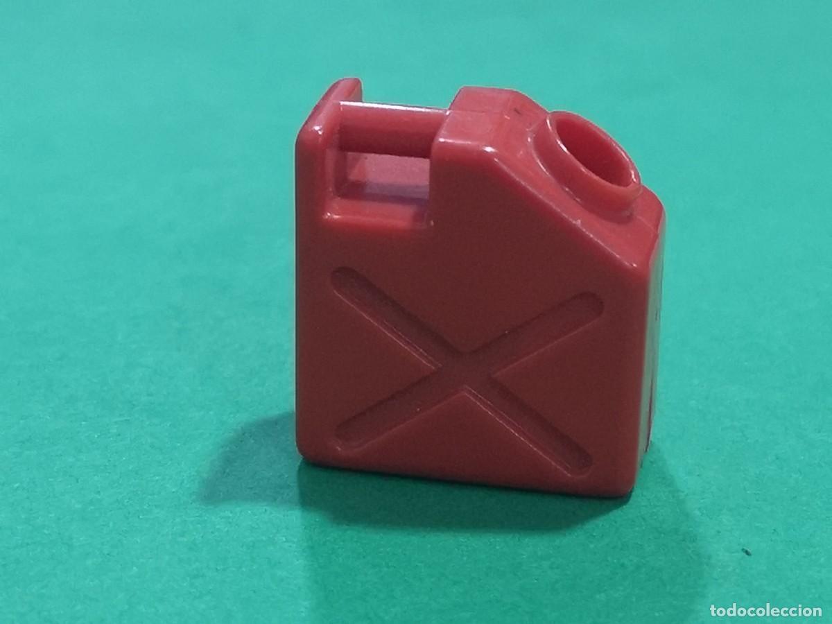 Playmobil: Playmobil 3434 garrafa roja gasolina aceite Gasolinera texaco estaci&oacute;n servicio Nil