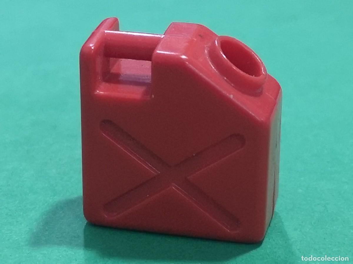 Playmobil: Playmobil 3434 garrafa roja gasolina aceite Gasolinera texaco estaci&oacute;n servicio Nil