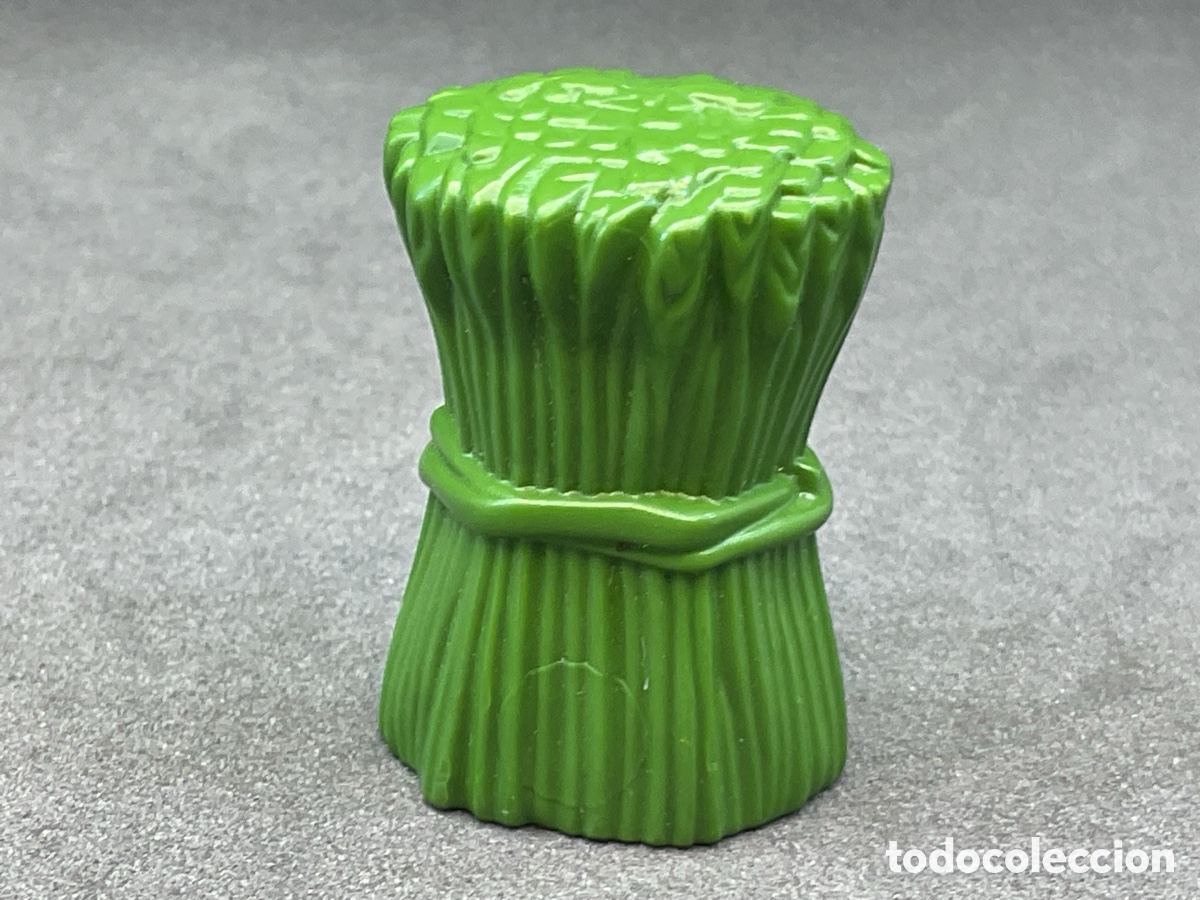 Playmobil: ACCESORIO PLAYMOBIL. FARDO DE PAJA HENO CEREALES COLOR VERDE.