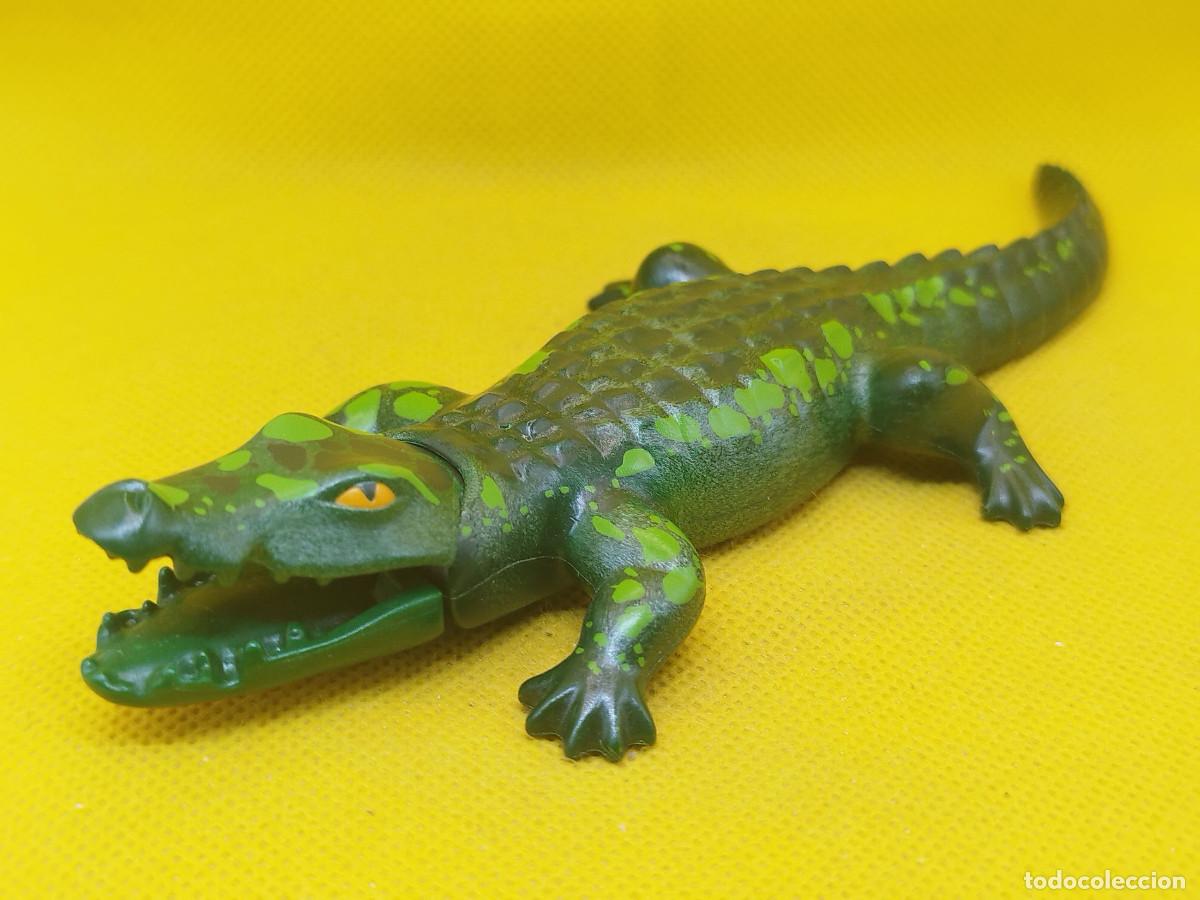 Playmobil: Playmobil Cocodrilo con manchas verdes, caim&aacute;n