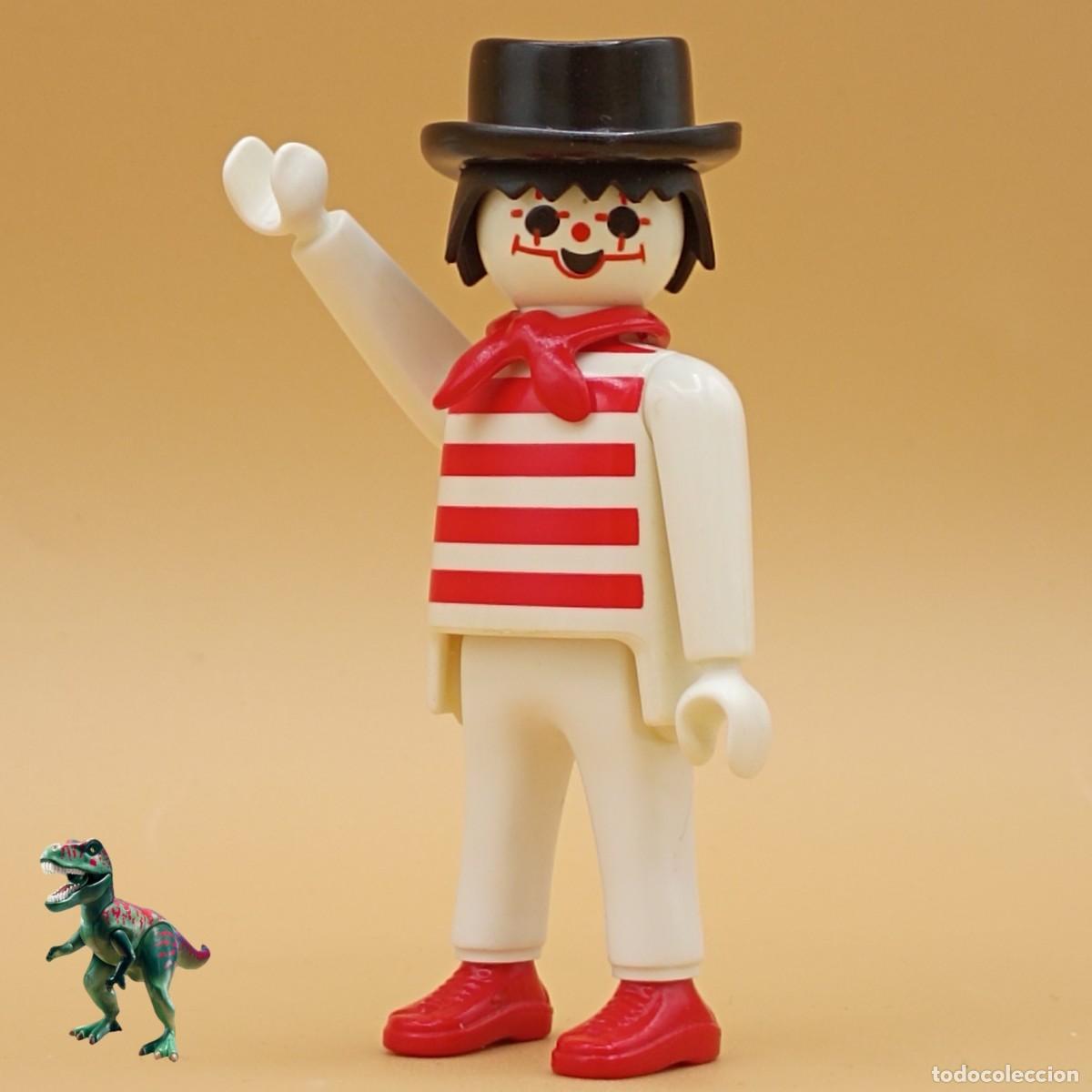 Playmobil: Playmobil figura mimo payaso arlequin teatro pierrot circo romani
