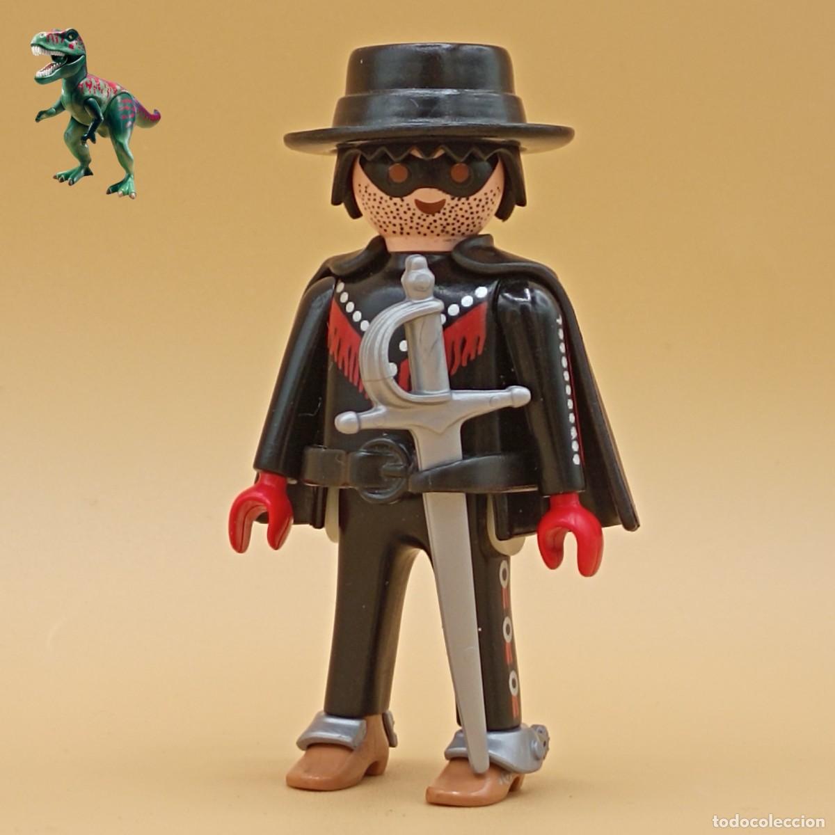 Playmobil: Playmobil figura el zorro mosquetero espadachin bandido forajido oeste western