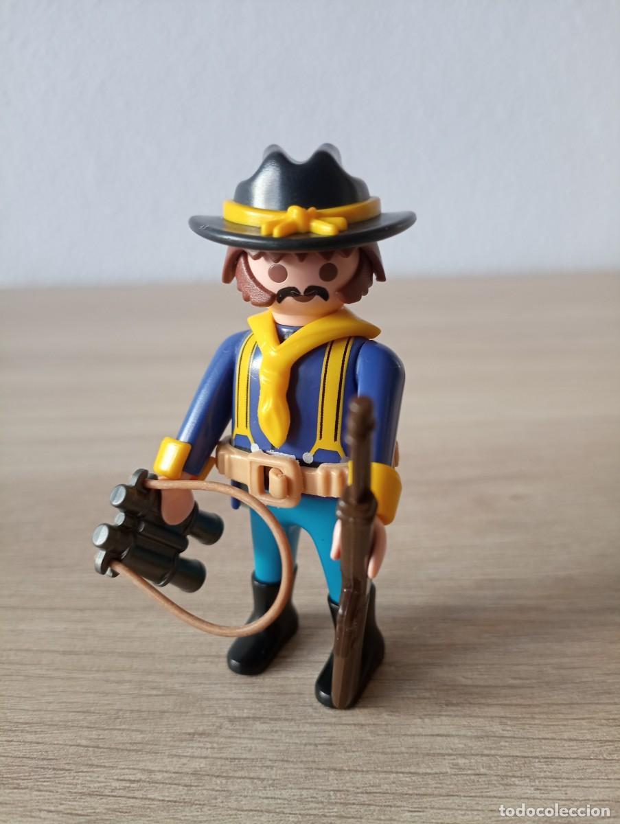 Playmobil: playmobil, oeste, western, lote,sudista, nordista, soldado, 7&ordf; de caballeria, indios, SOLO HOY