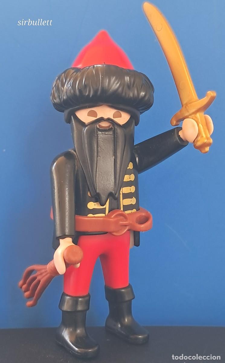 Playmobil: Playmobil Special 4535 Guerrero Mongol Con Cimitarra Y L&aacute;tigo Vintage 1996 Completo