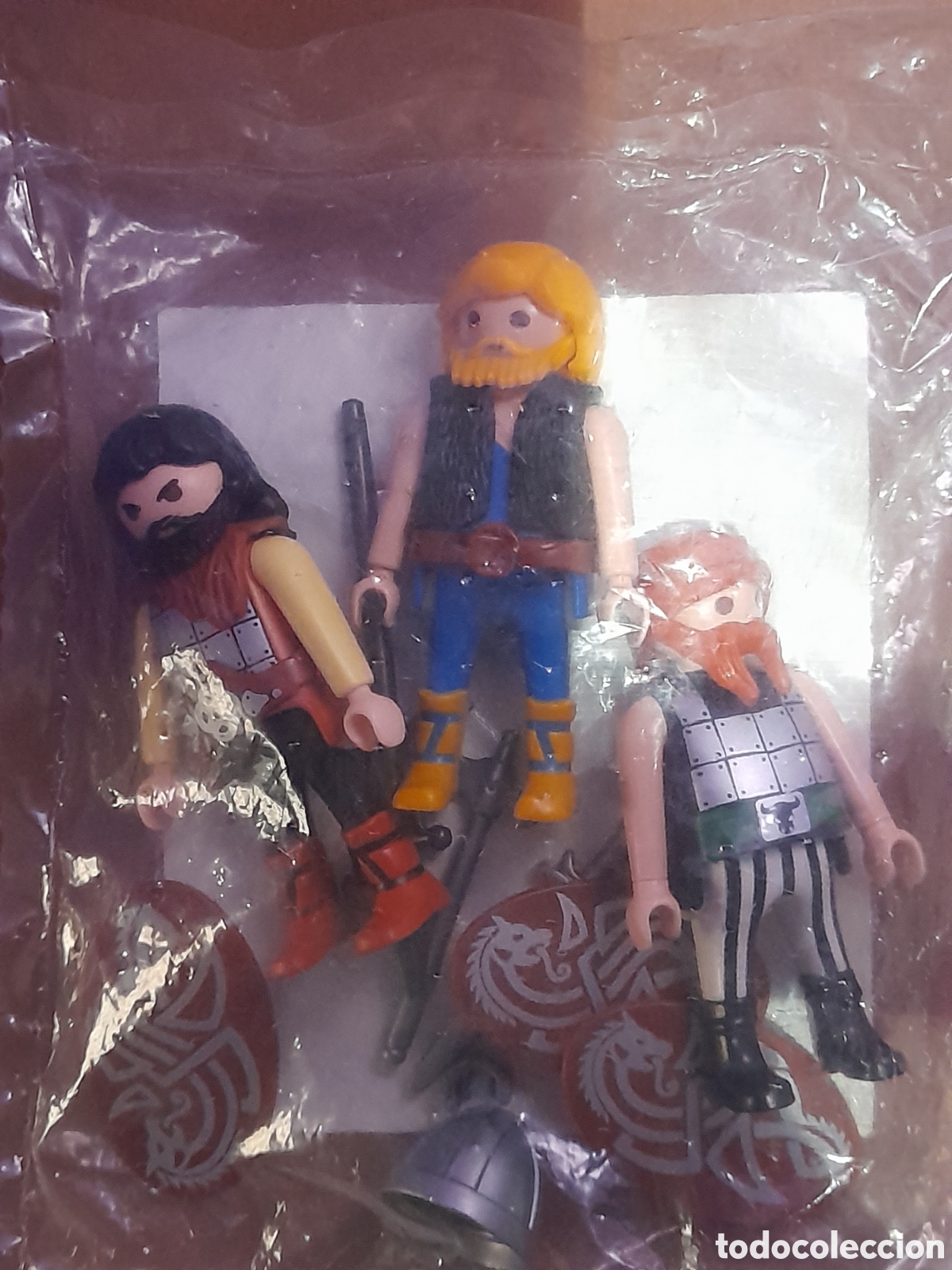 Playmobil: Playmobil figuras, tres vikingos