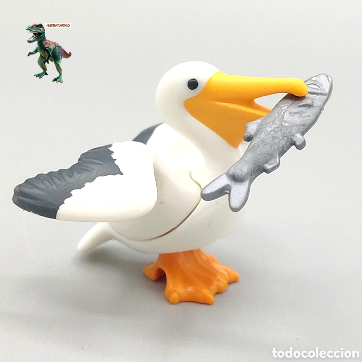 Playmobil: PLAYMOBIL pelicano ave marina isla pirata barco de pesca puerto 9050 3551 simil 3285 3664 5727 5775