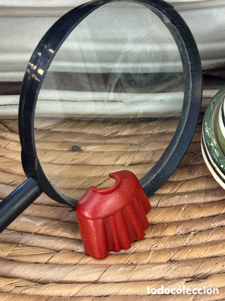 Playmobil: Playmobil capa corta victoriana roja vintage