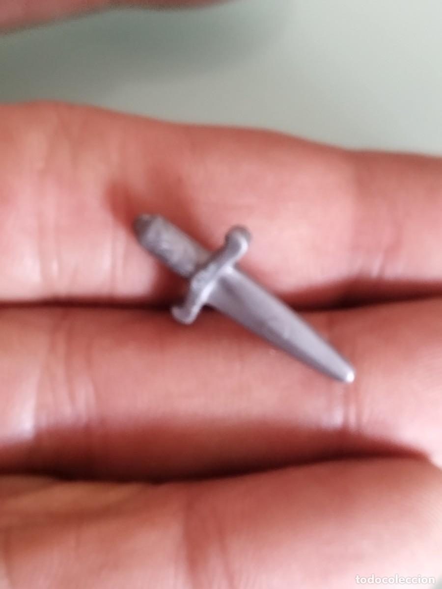 Playmobil: Figura Playmobil. Cuchillo o daga plateada.