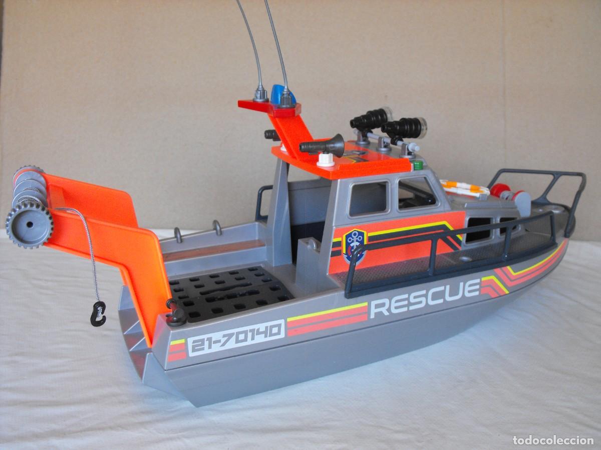 Playmobil: PLAYMOBIL. Barco de rescate. De la Ref. 70140. - Foto 4