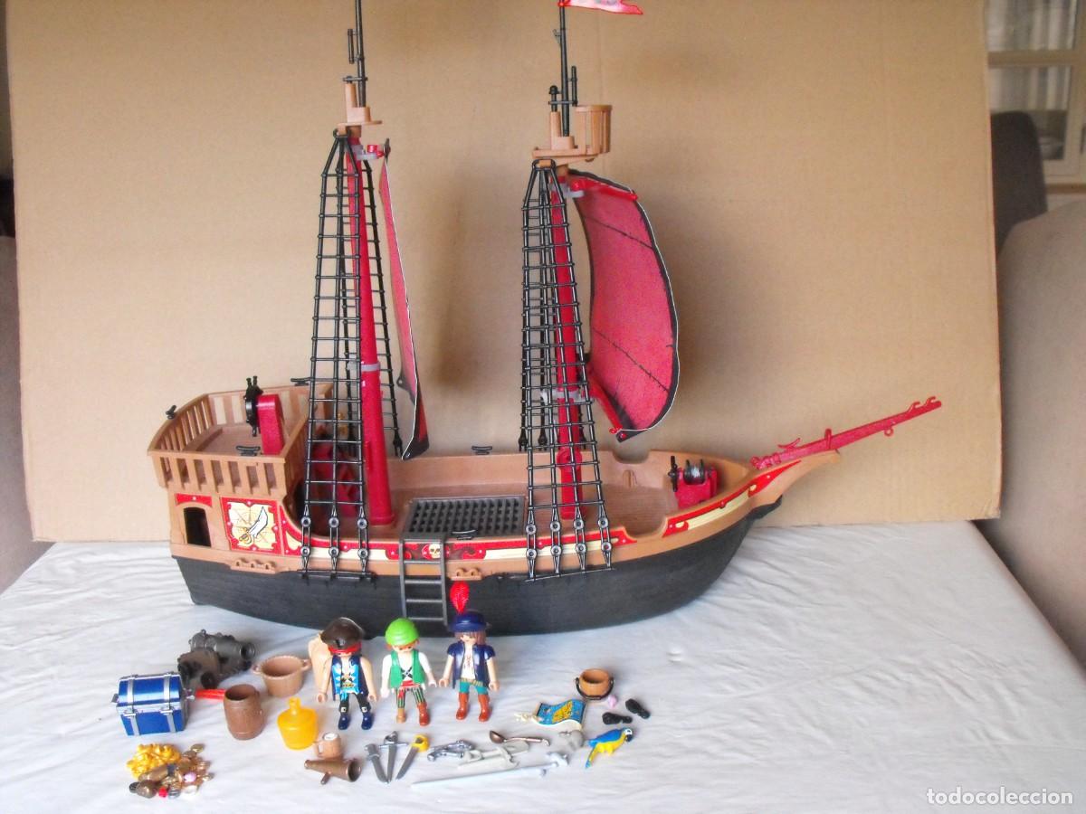 Playmobil: PLAYMOBIL. BARCO PIRATA. REF. 70411. BASTANTE COMPLETO.