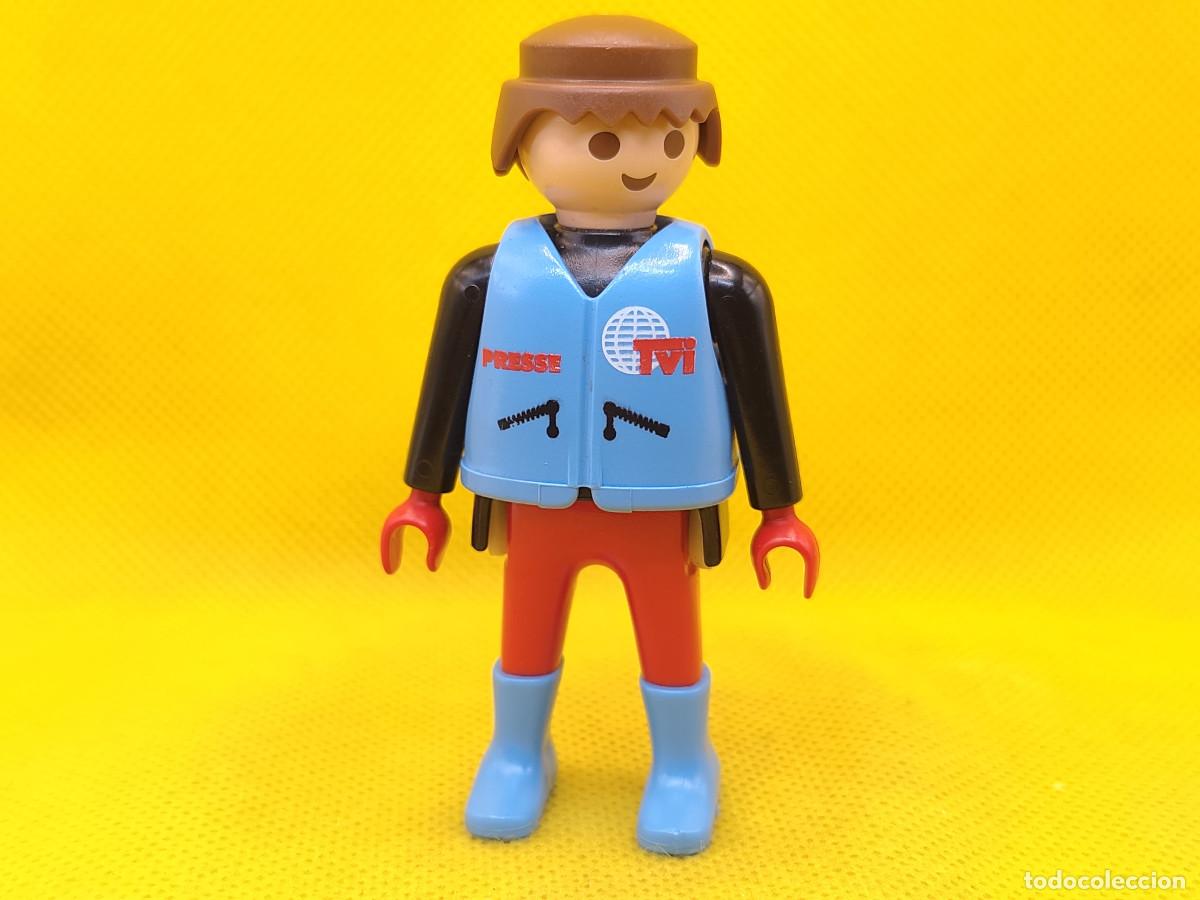 Playmobil: Playmobil C&aacute;mara de TVI, motorista de televisi&oacute;n