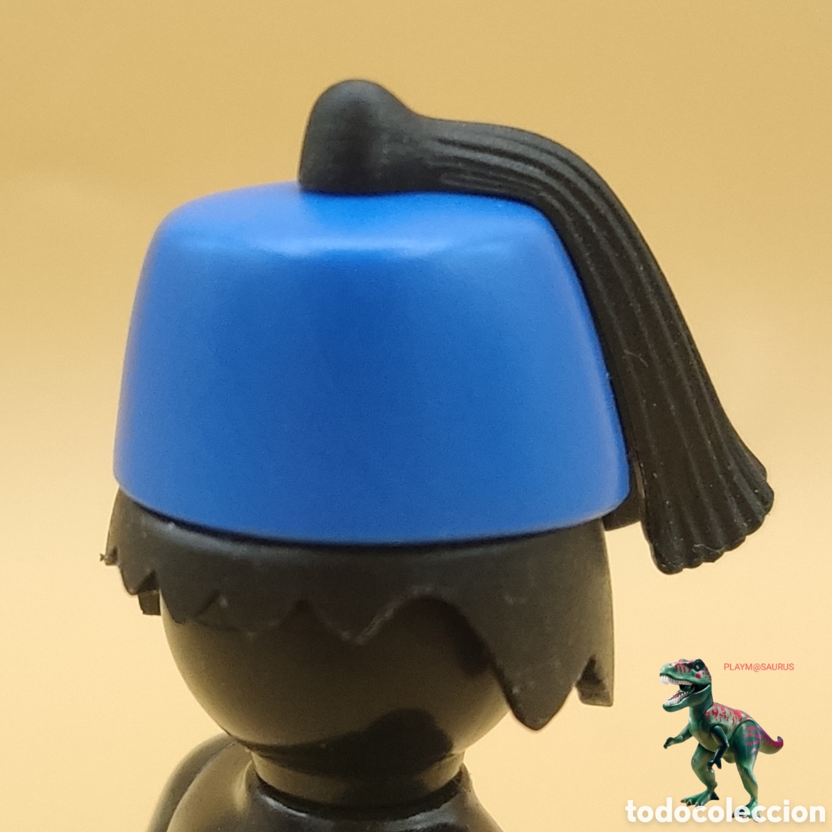 Playmobil: Playmobil sombrero fez borla negra safari gorro pirata simil 3550 3410 3480 3512 3519 3542 3433 3528