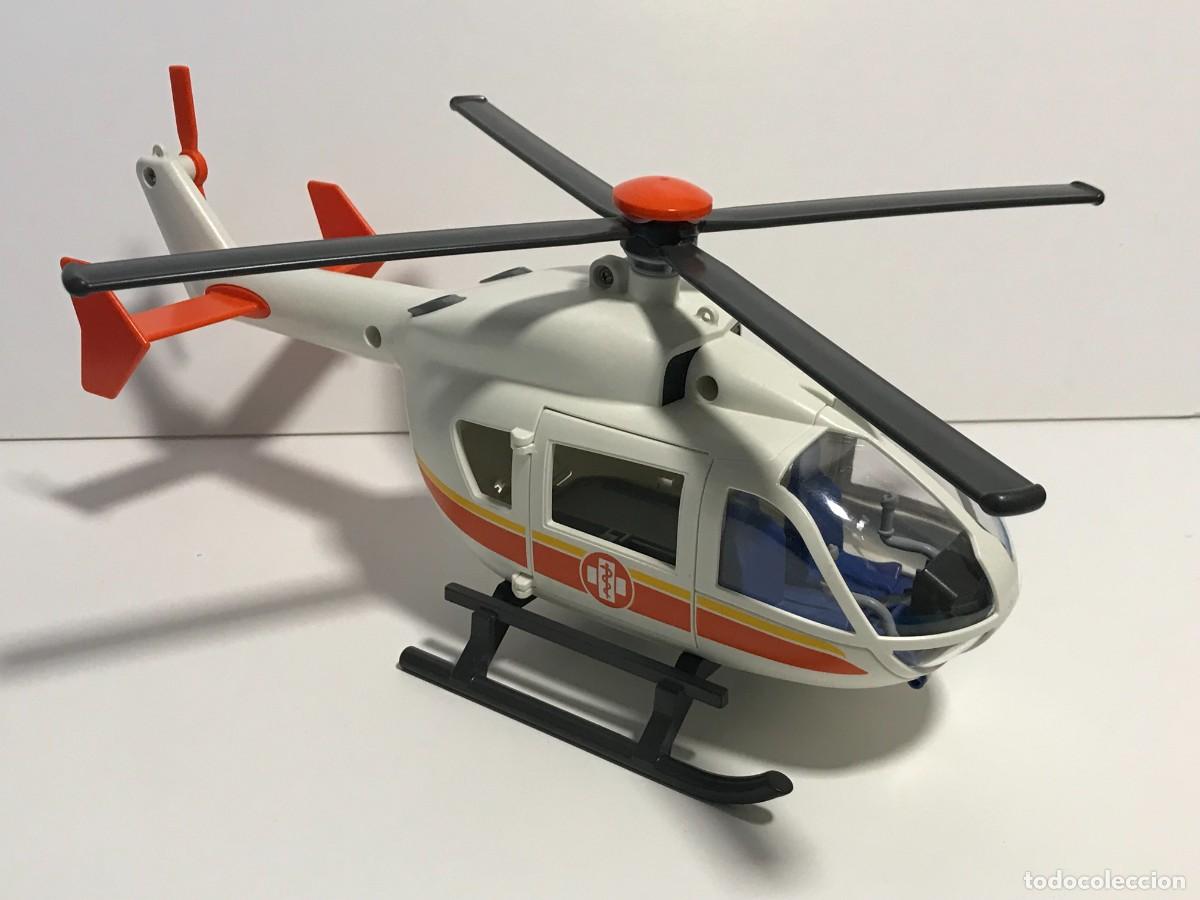 Playmobil: PLAYMOBIL HELICOPTERO AMBULANCIA