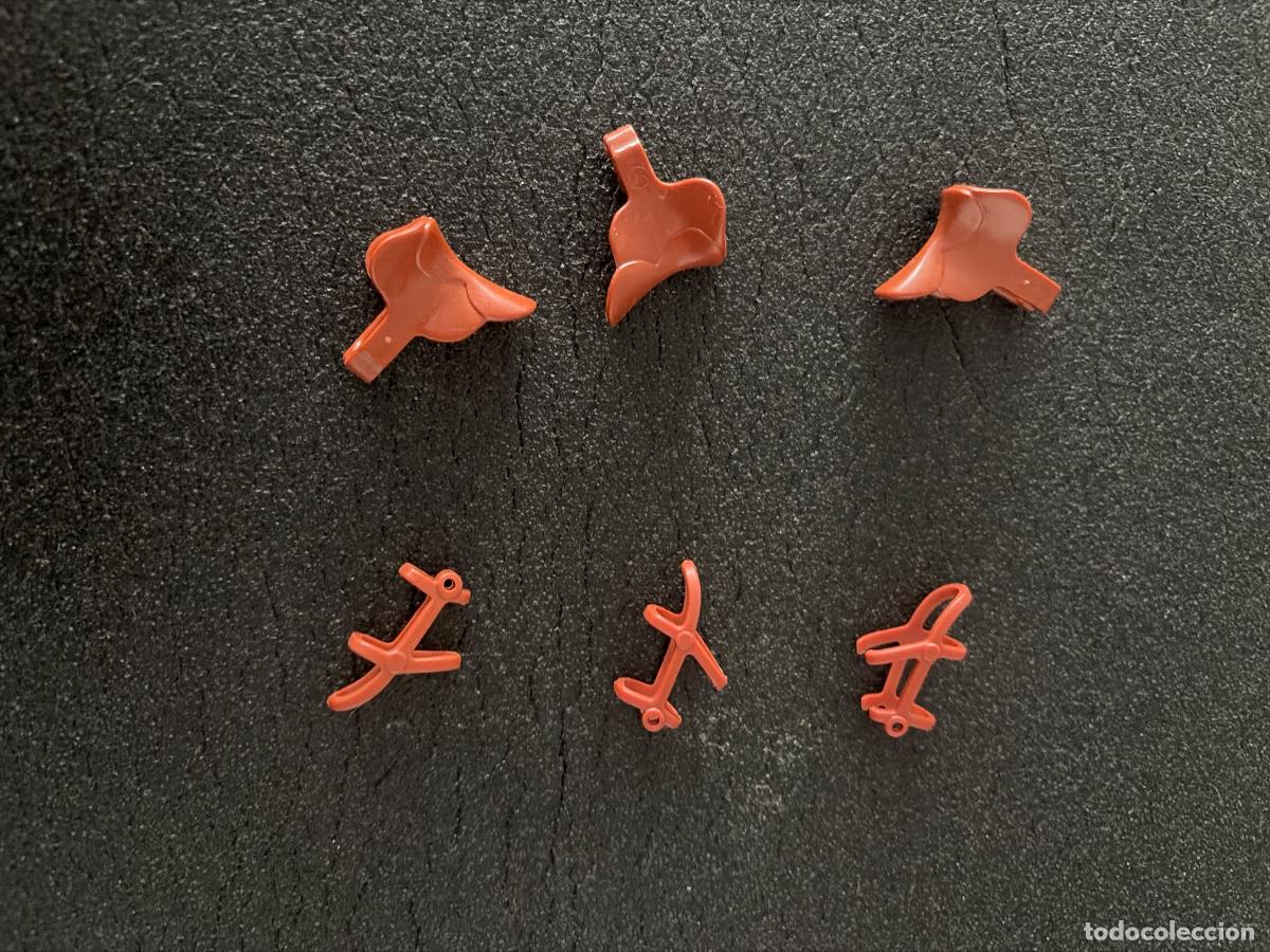 Playmobil: 3 sillas y 3 riendas Playmobil caballo