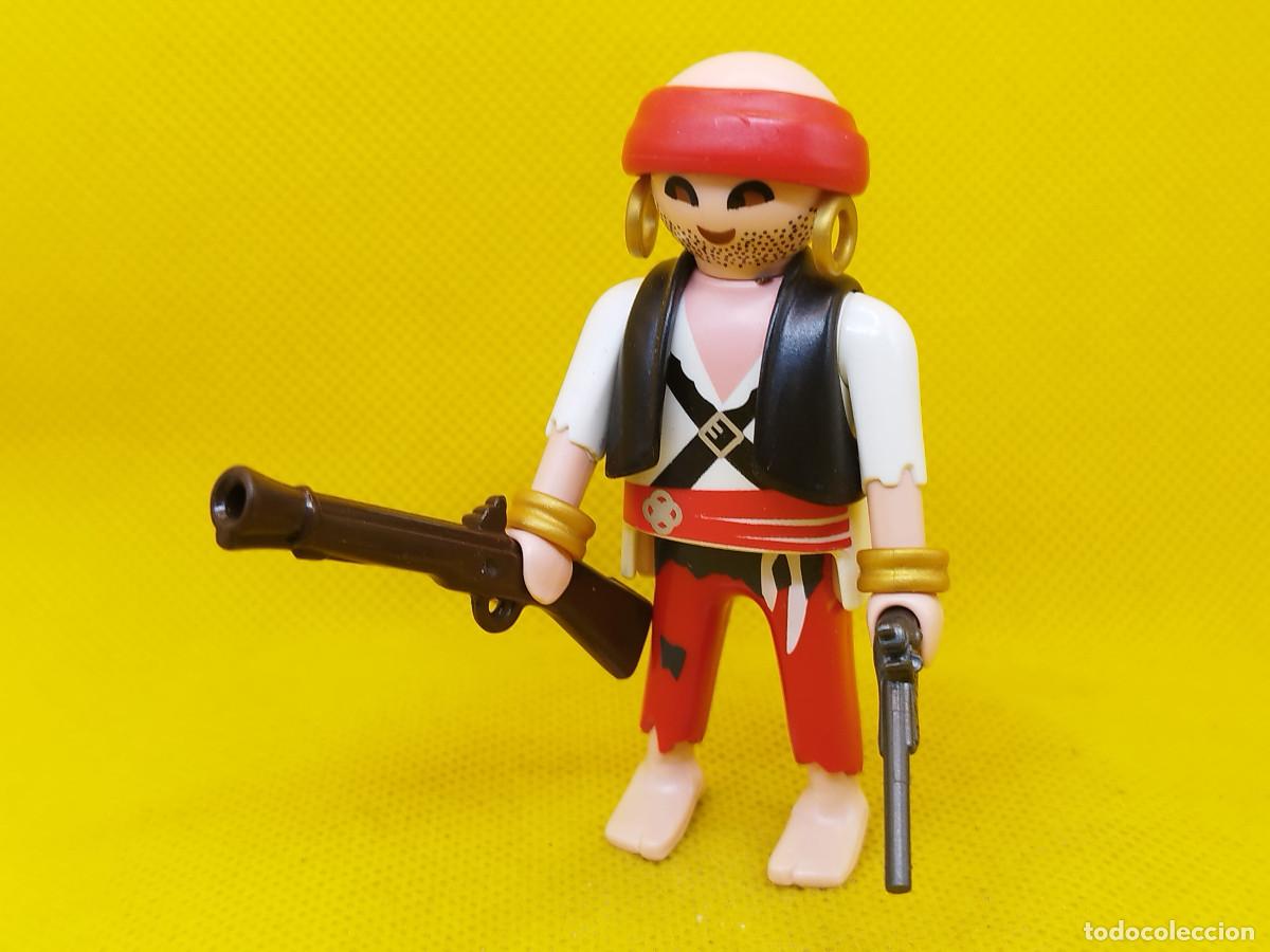 Playmobil: Playmobil Pirata descalzo con trabuco