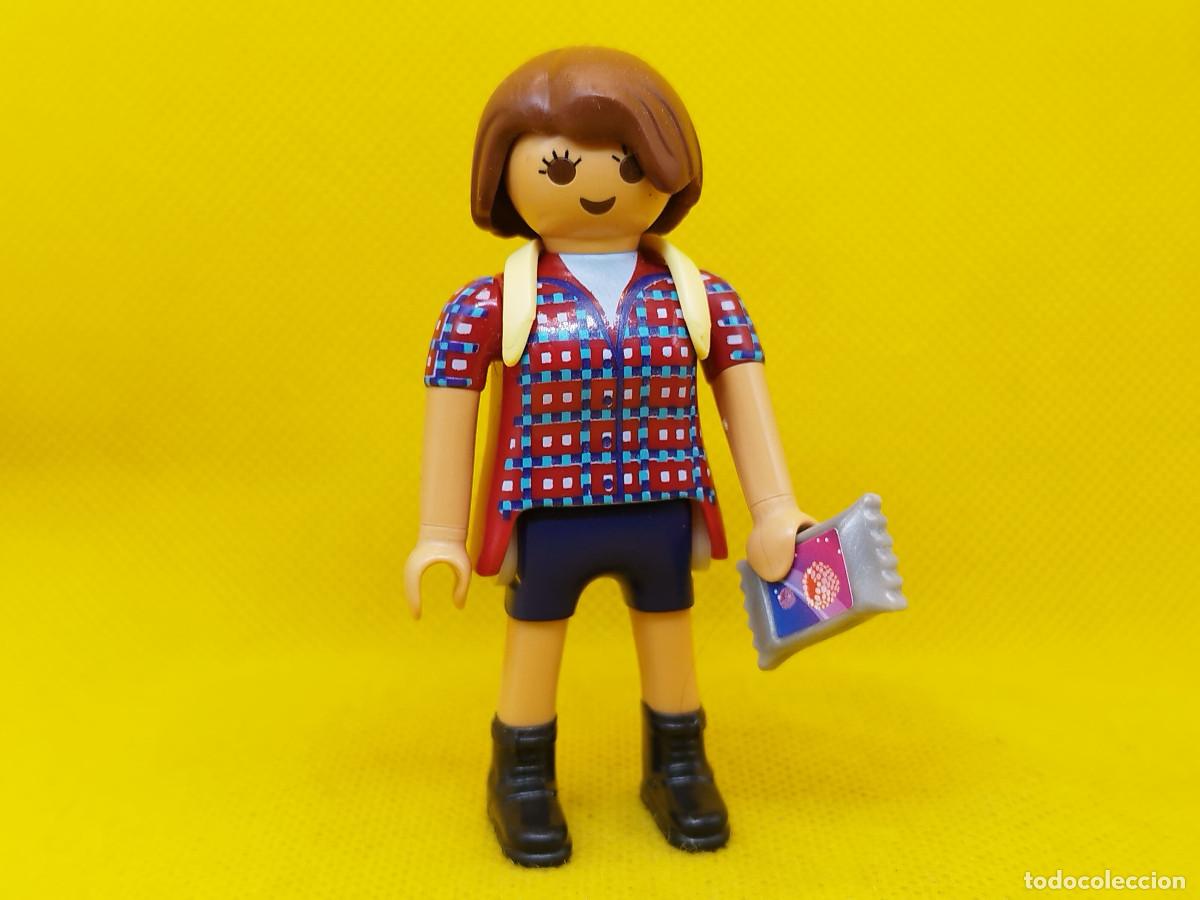 Playmobil: Playmobil Excursionista, monta&ntilde;era, peregrina del camino de Santiago