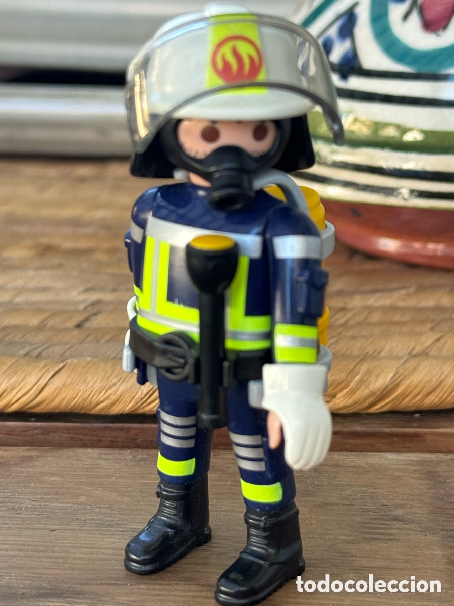 Playmobil: Playmobil Bombero Equipo Respiraci&oacute;n, Accesorios