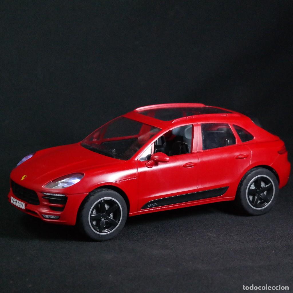 Playmobil: Playmobil auto coche Porsche Macan GTS inc. pilas nuevas ☼