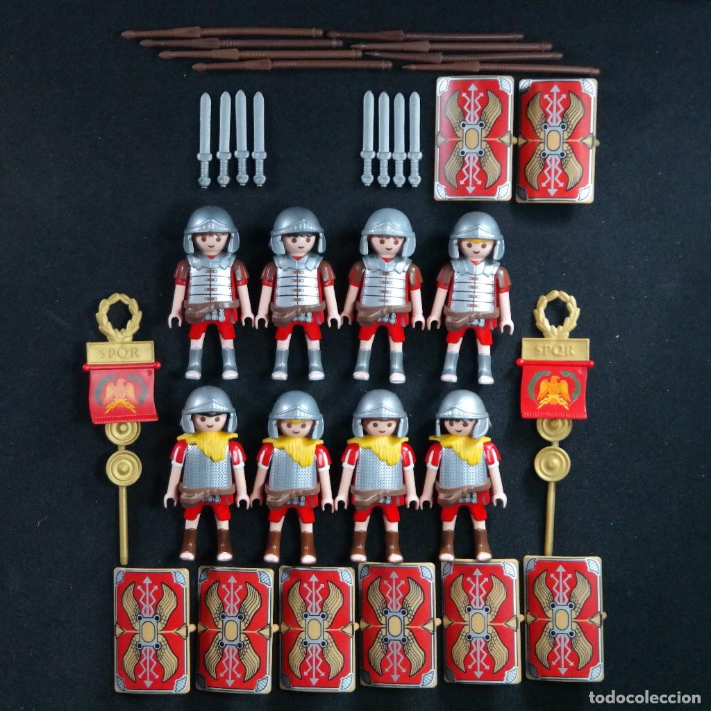 Playmobil: Playmobil 8 soldados legionarios romanos ☼