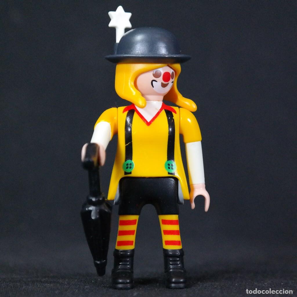 Playmobil: Playmobil payasa con paraguas ☼