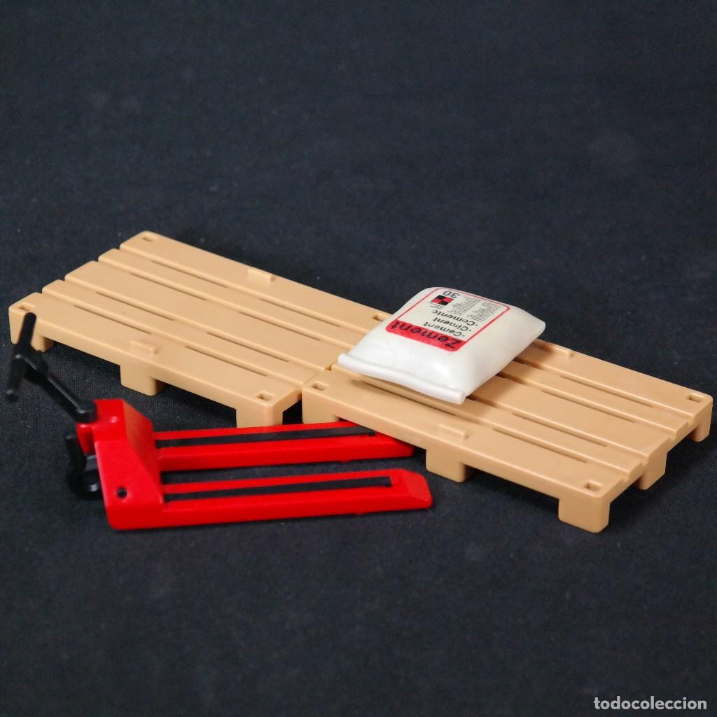 Playmobil: Playmobil montacargas con palets y bolsa ☼