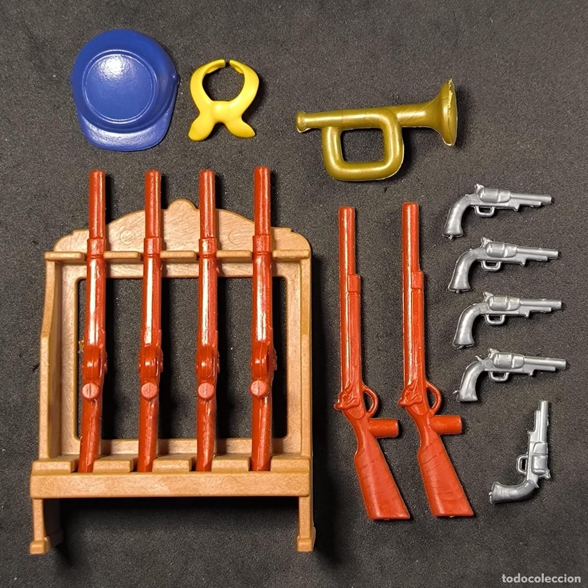 Playmobil: Playmobil armero con accesorios soldados nordistas ☼
